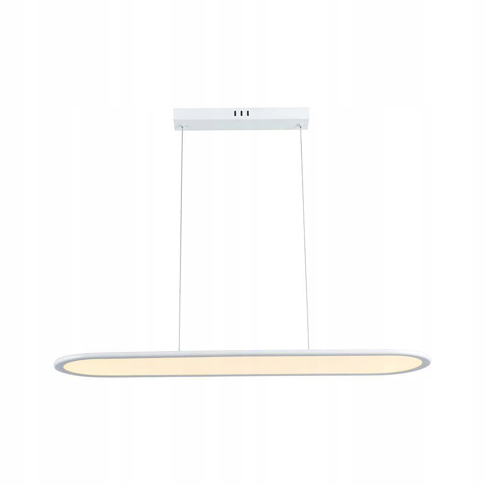 Závesná lampa s bielym Led panelom 24W 3000K nad jedálenský stôl do kuchyne V-tac