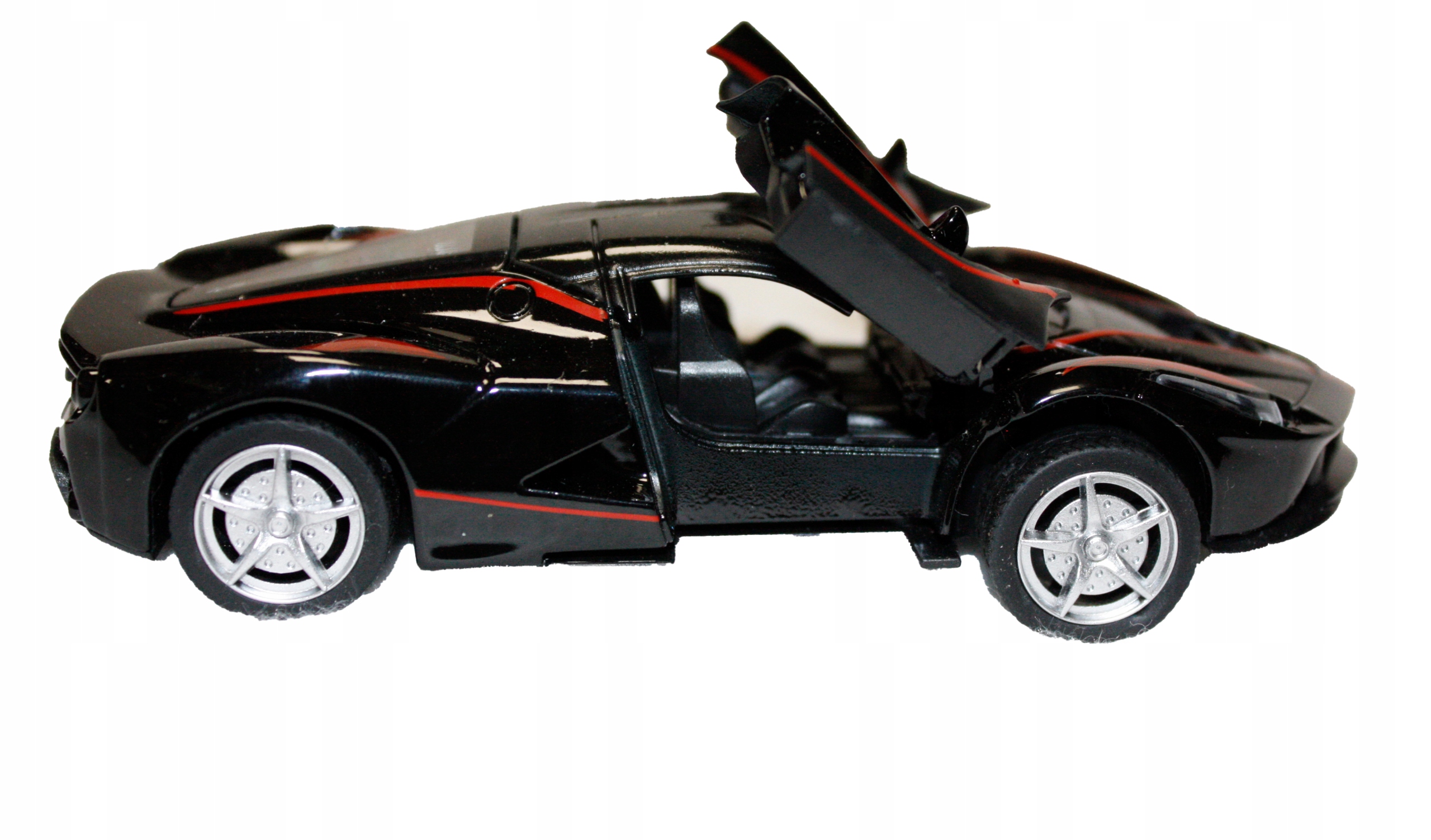 AUTO RESORAK WYŚCIGOWE METALOWE OTWIERANE DRZWI LAMPA LED DŻWIĘK E1609 EMAJ Model WYSCIGOWY