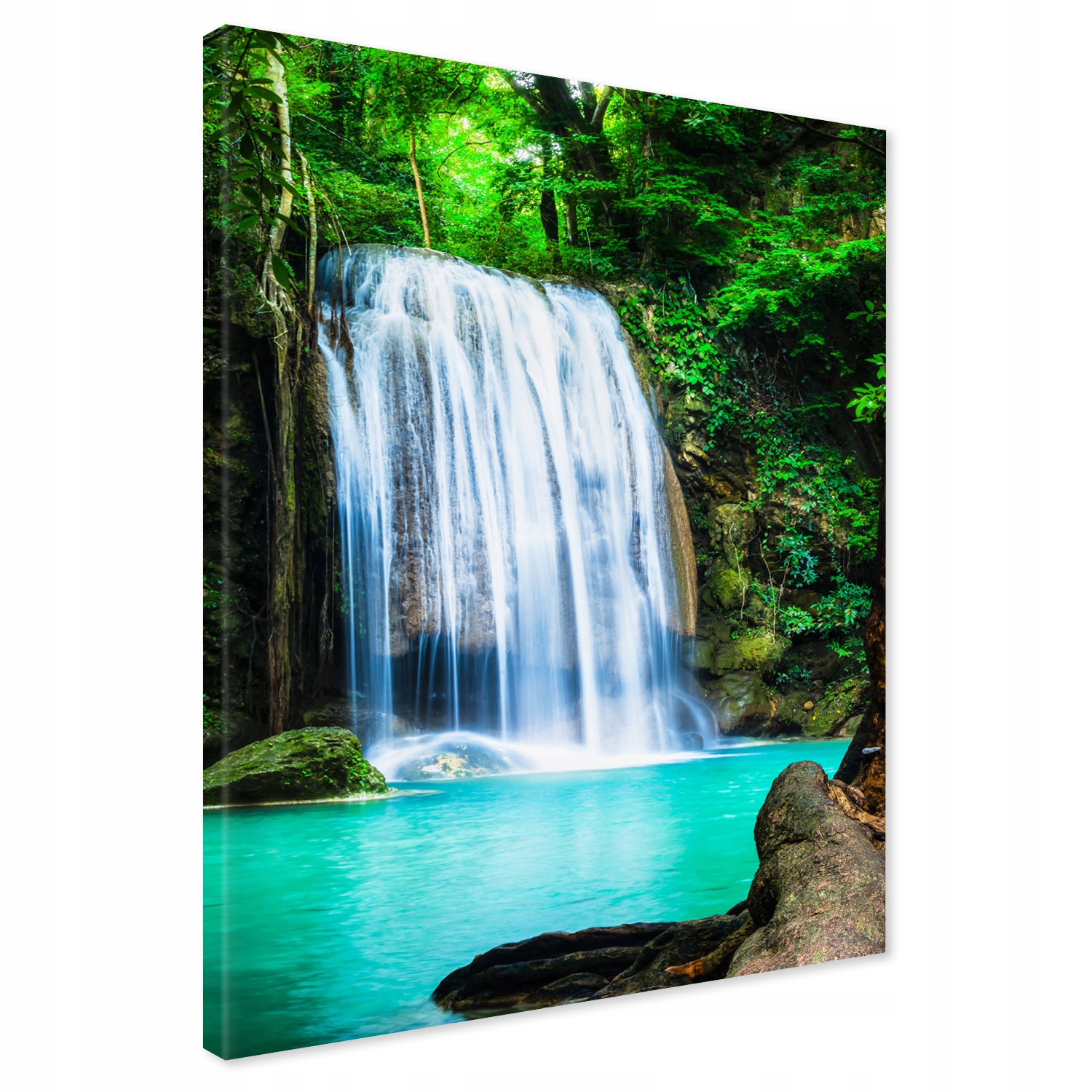 Obraz na płótnie wodospad rzeka 50x70