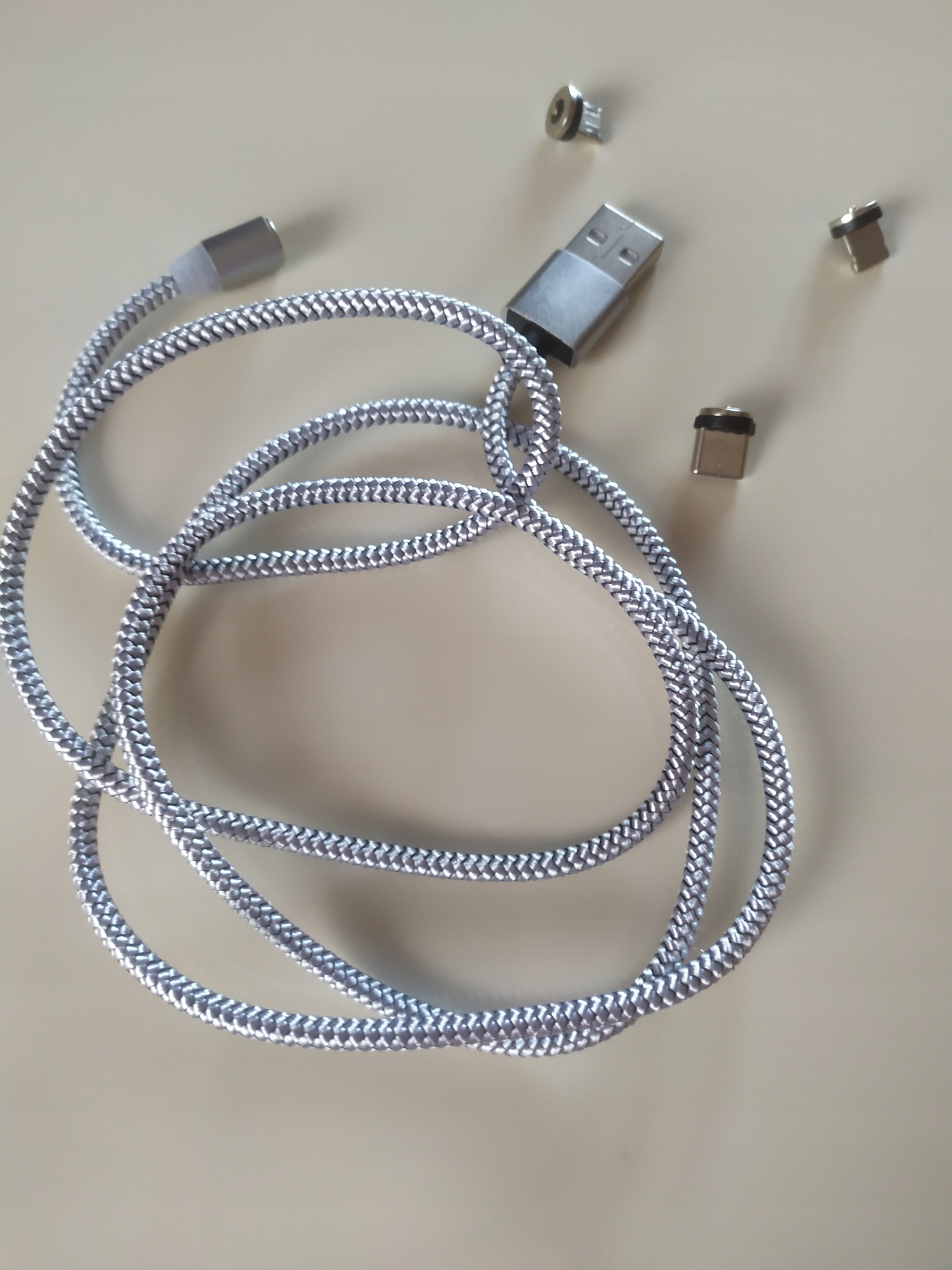 KABEL MAGNETYCZNY 3W1 ŁADOWARKA IPHONE MICRO USB C Marka Inna