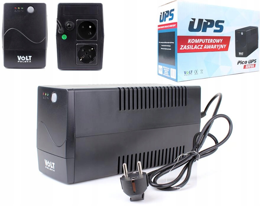 Ups Zasilacz Awaryjny Volt Polska Pico 800VA 480W
