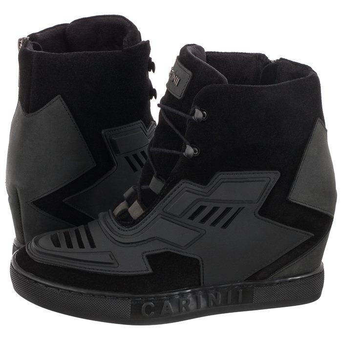 

Buty Damskie Sneakersy Carinii Czarne B8549-H20