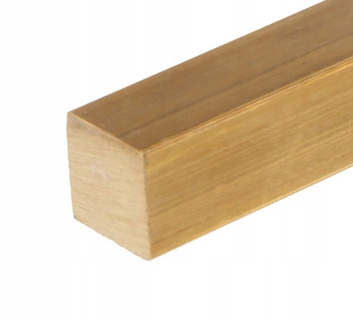 Mosazná tyč čtverec 50x50 mm x 0,5 m 50 cm MO58A CW614N