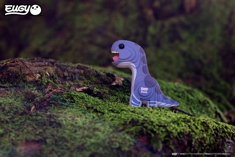 Dinozaur Bronto Eugy Eko Układanka 3D Liczba elementów 1