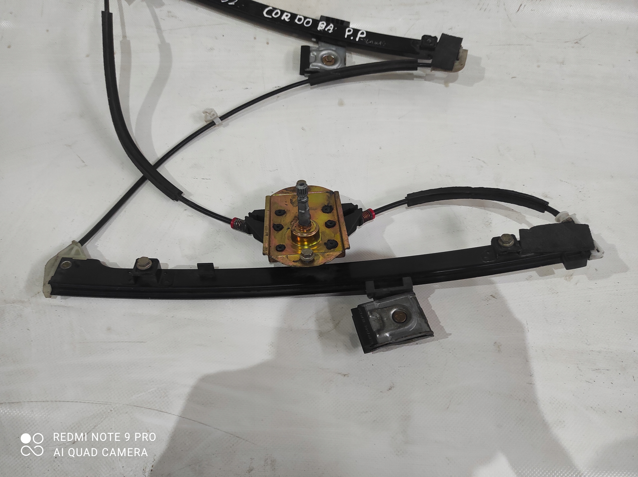window regulator front right SEAT CORDOBA manual