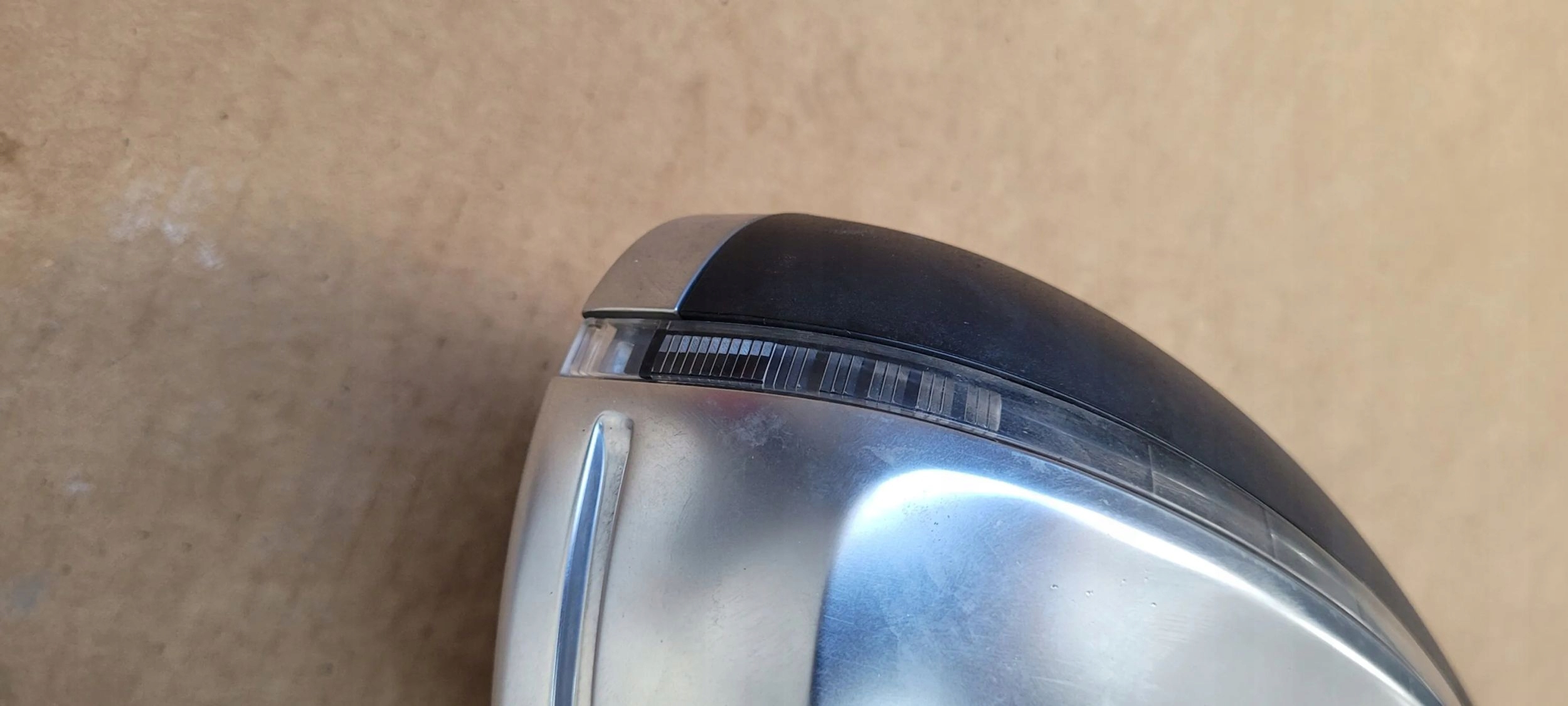 S4 B8 LIFT A4 zrcadlo levé levý předek CHROM 12PIN+2 EU
