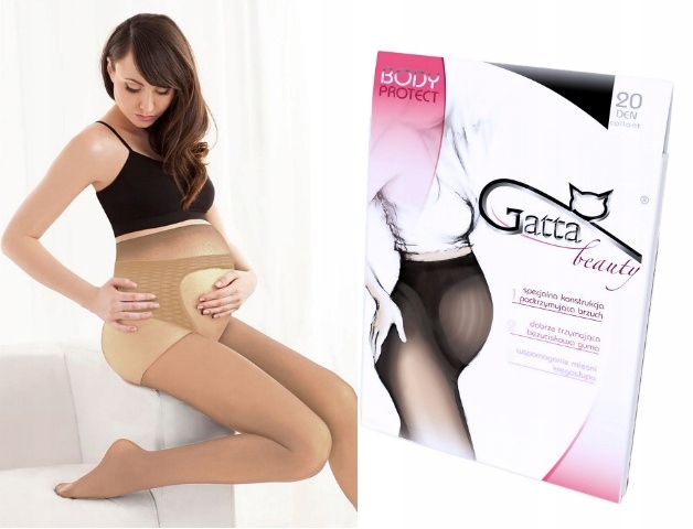 

Rajstopy ciążowe Gatta Body Protect 20DEN 3-M beż