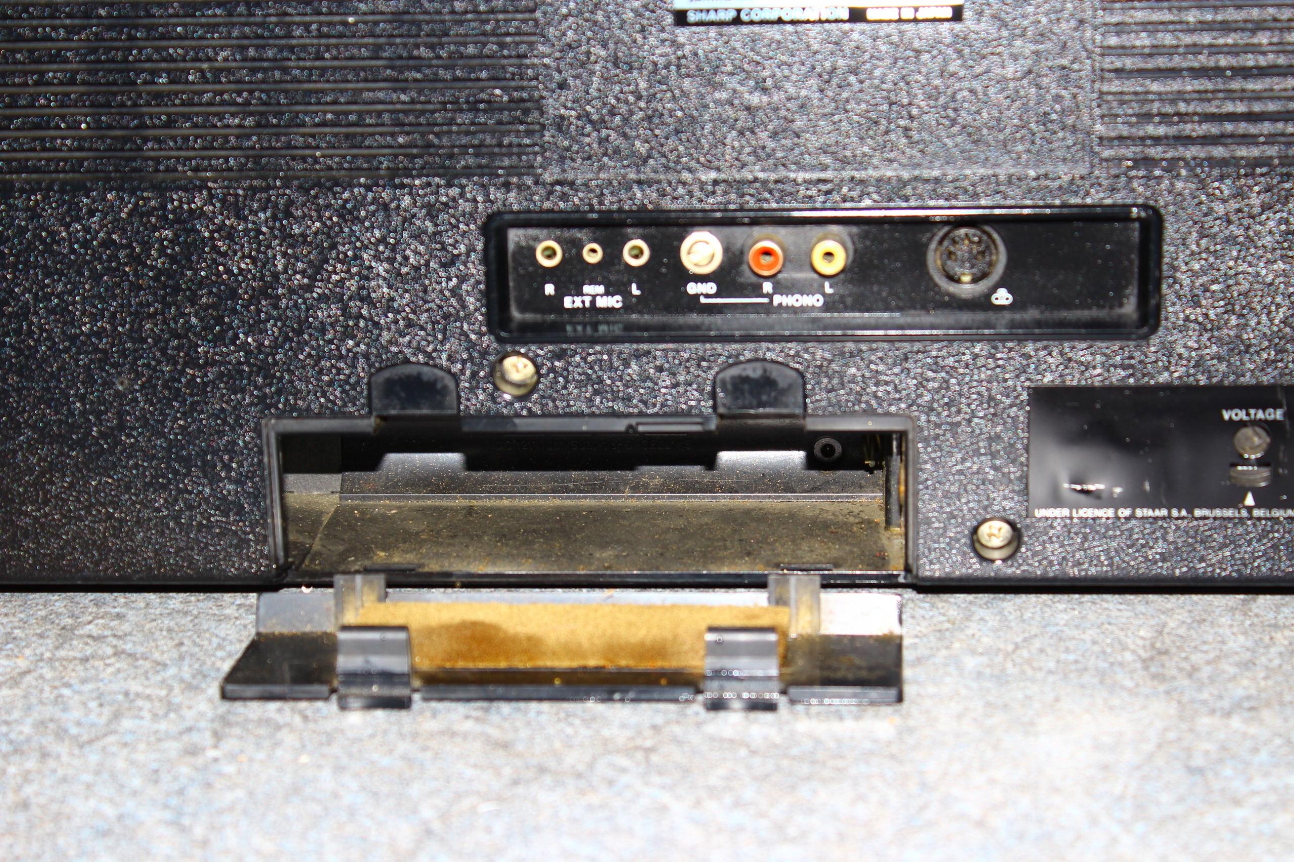 SHARP GF-8585 Ghettoblaster / Radioodtwarzacz Rodzaj radia analogowe