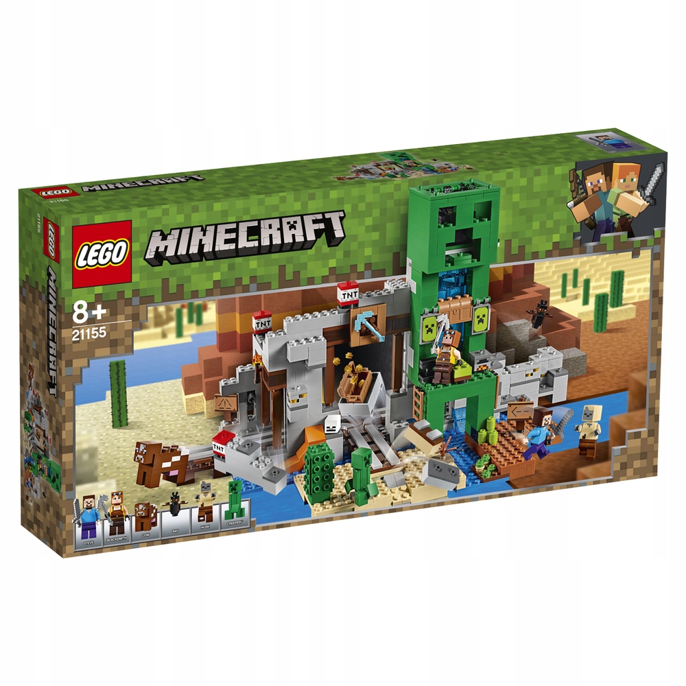 LEGO MINECRAFT KOPALNIA CREEPERÓW 21155