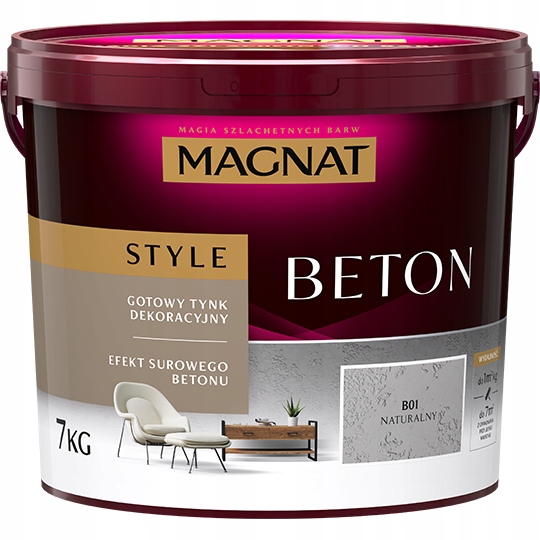 Magnat Style Beton B01 Naturalny 7 Kg