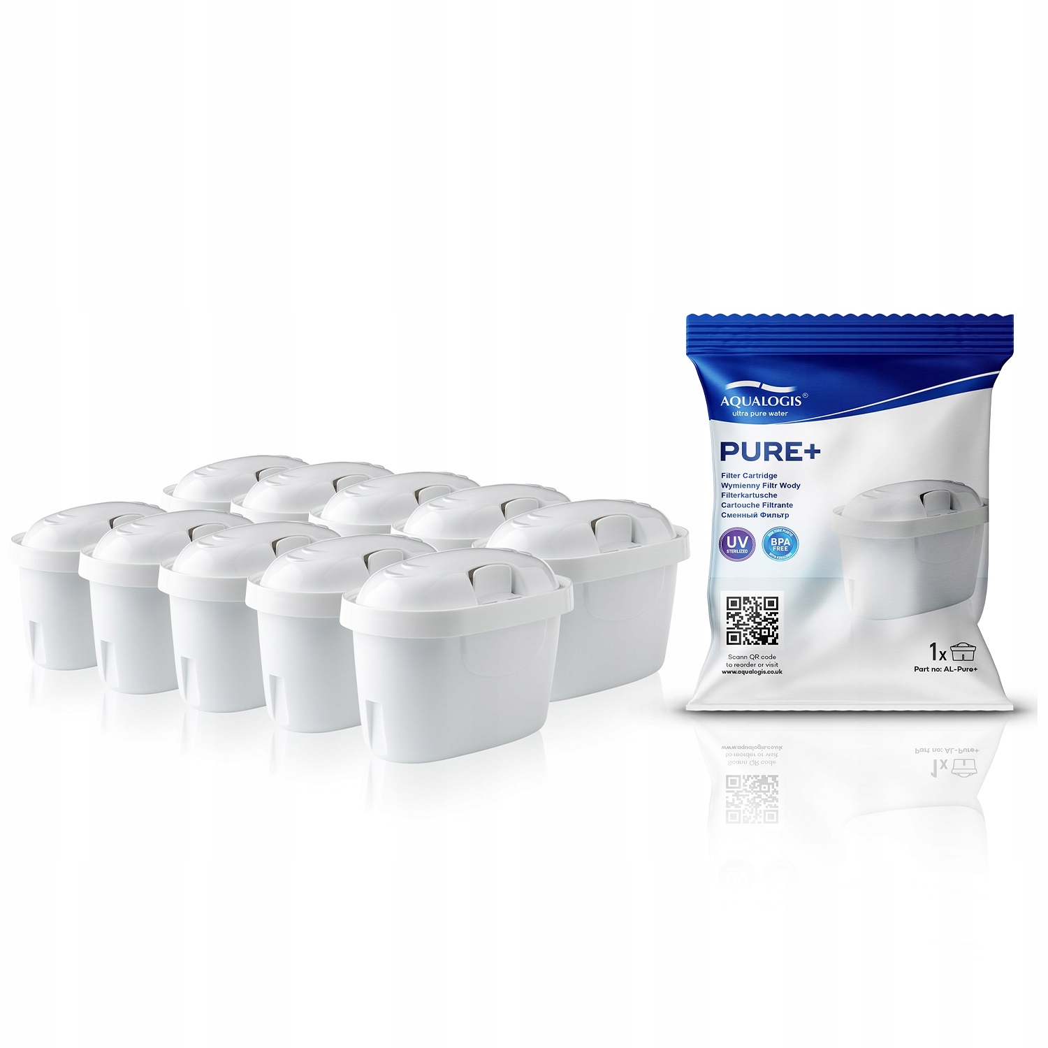 Filtr do wody Pure+ Dafi Unimax Brita Maxtra+ 12 szt zamiennik