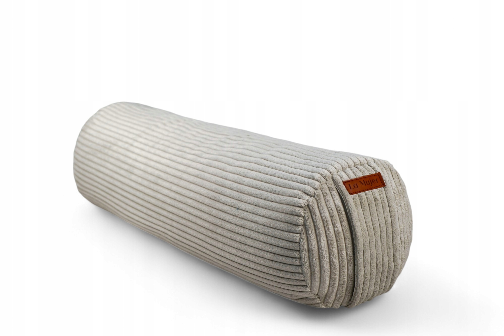 Váleček na jógu, bolster, váleček s pohankovou slupkou Pearl perleťově bílá