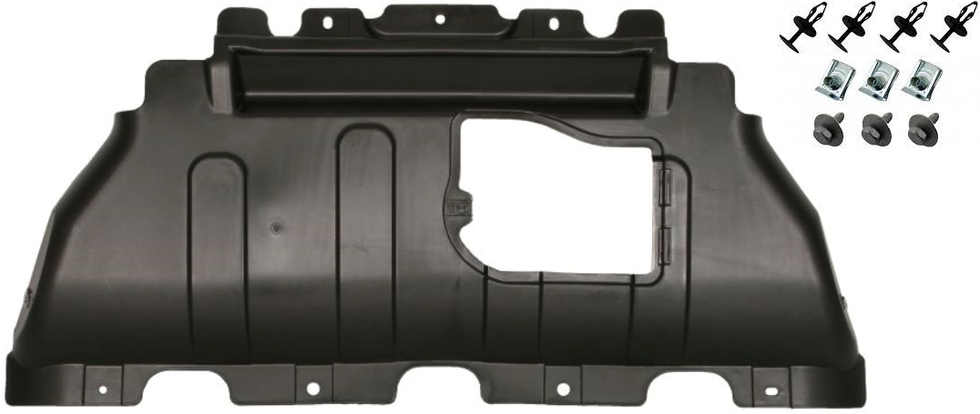 Dodge Durango 10-17 Zestaw osłona silnika 5.7 + spinki KOMPLET