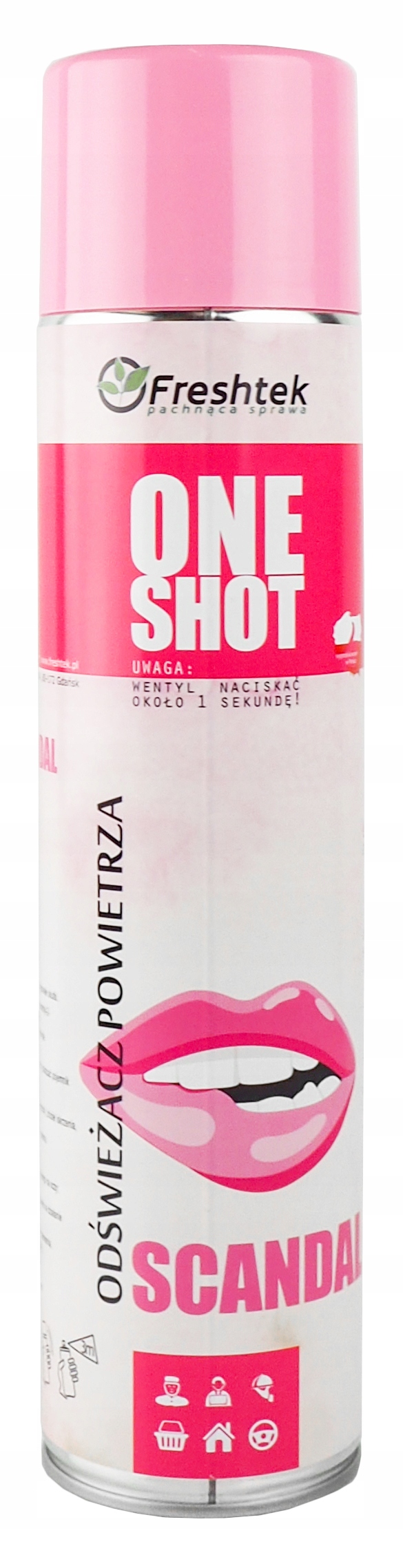 

Neutralizator zapachów One Shot Freshtek Scandal
