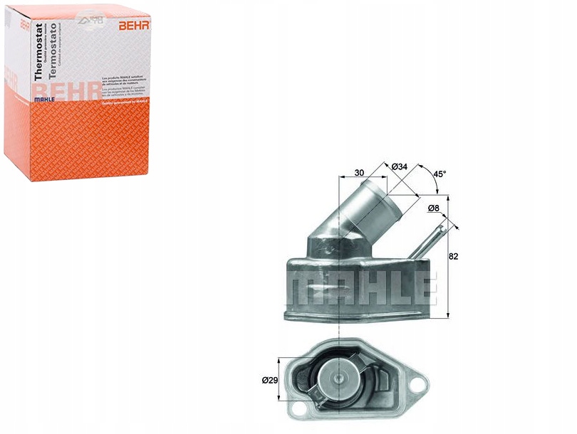 TERMOSTAT OPEL 92C ASTRA BEHR