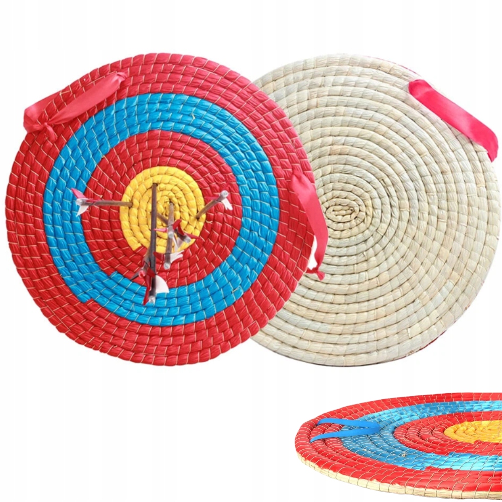 Mata łucznicza słomiana 50 cm tarcza