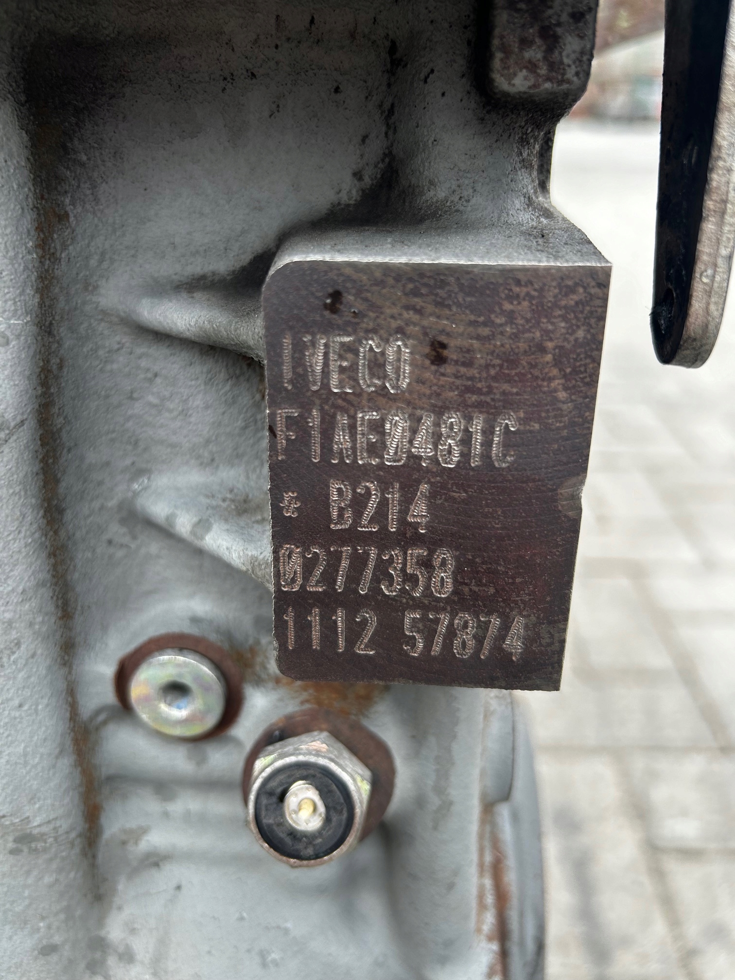 Двигатель 2.3 HPI Iveco Daily 3 2003-2006r F1AE0481C 178 тыс ЛС