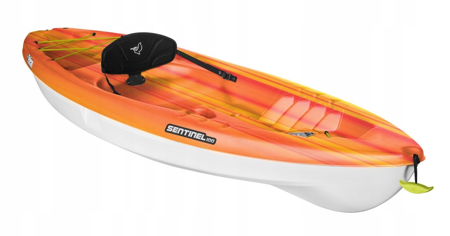 Lekki Stabilny Kajak Jednoosobowy Sit On Top Sentinel 100 Pelican