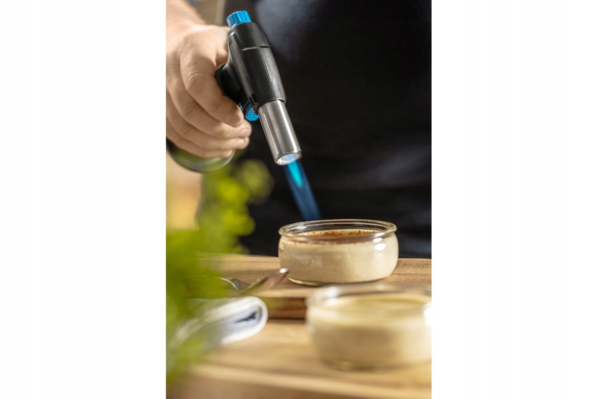 HOGERT PALNIK GAZOWY KUCHENNY DO CREME BRULEE OPALANIA 360-1300°C HT2C509 Kolor dominujący czarny