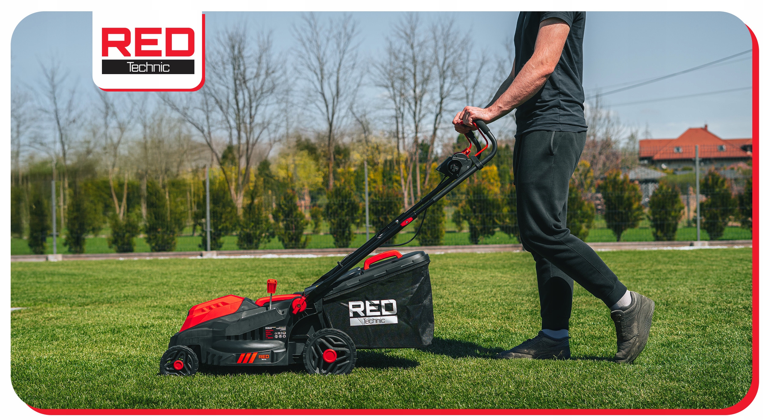 KOSIARKA ELEKTRYCZNA DO TRAWY 2600W NÓŻ 38CM REGULACJA LEKKA DUŻY KOSZ 42L Marka inna