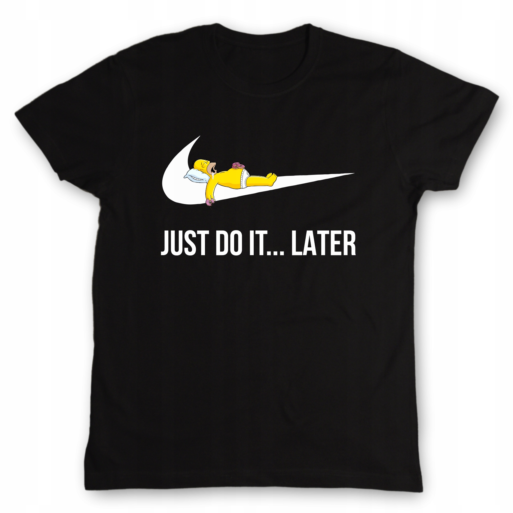 KOSZULKA HOMER SIMPSON JUST DO IT LATER L 11002114712 Allegro.pl