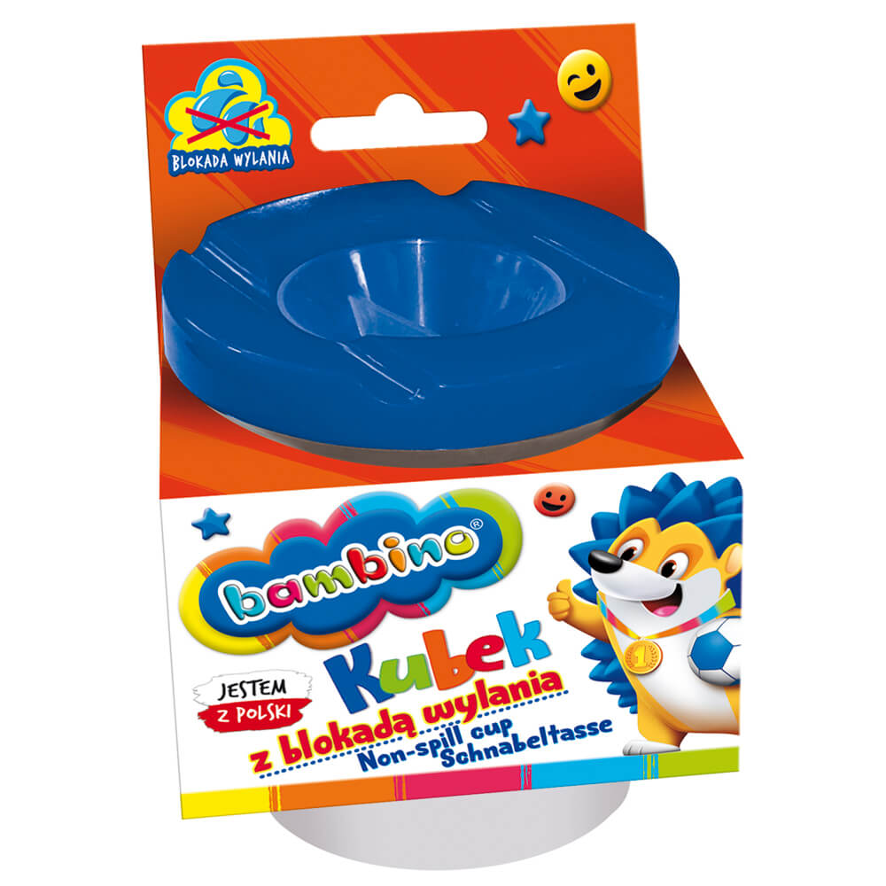 

Kubek do płukania pędzli z blokadą wylania Bambino