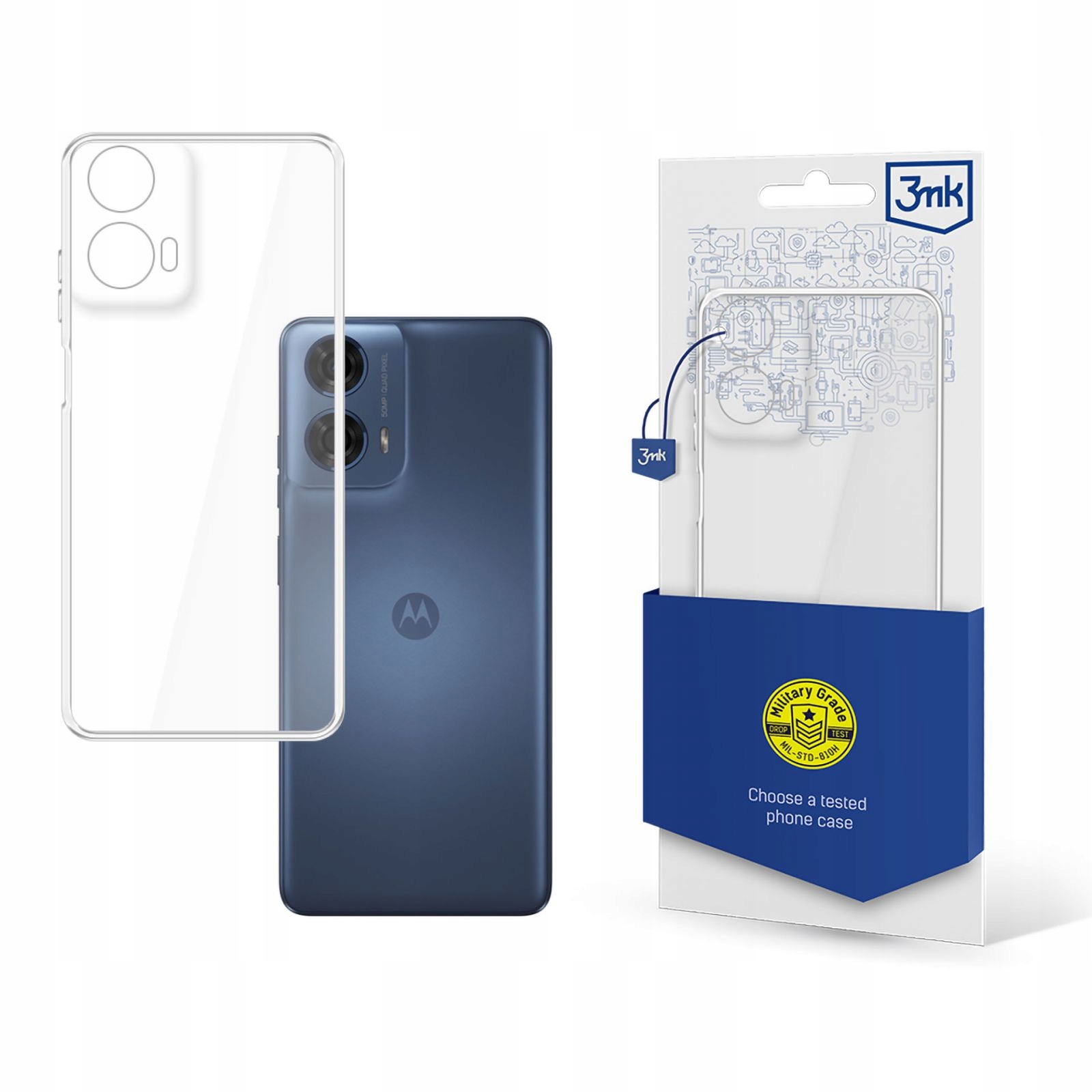 Etui Do Motorola Moto G24 Power 3MK Clear Case