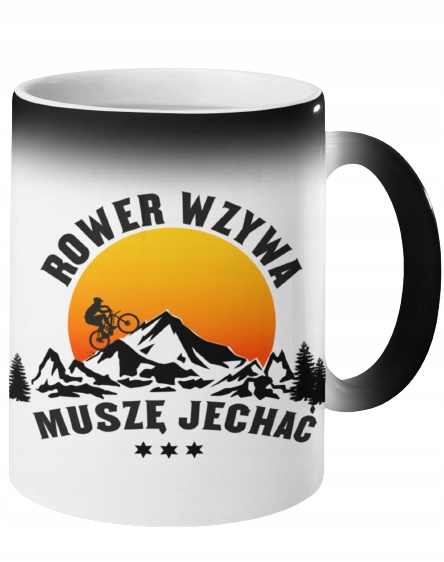 

Kubek Magiczny Rower Wzywa Muszę Jechać Góry