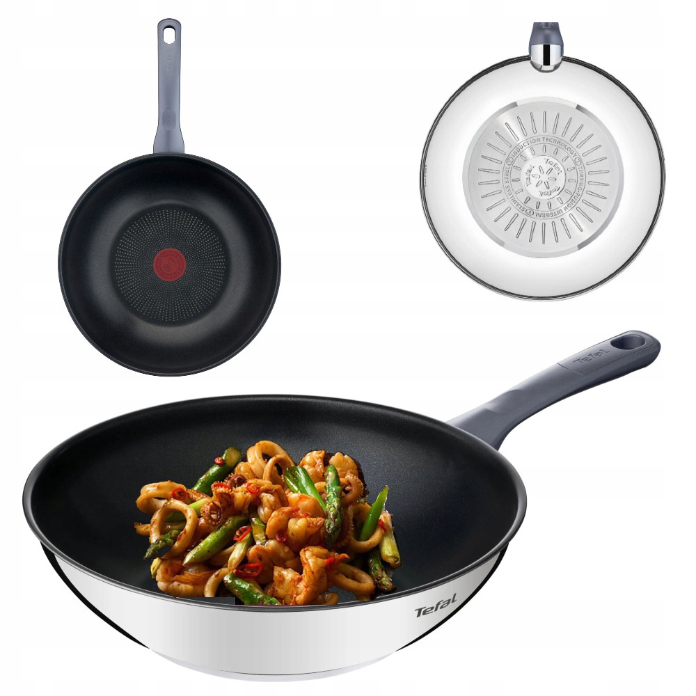 Tefal Daily Cook Pánev Wok 28 CM Indukce Nepřilnavá 2X Titanium