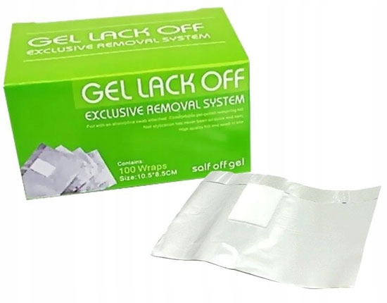 

Sunone Gel Lack Off Folia do usuwania hybryd 100