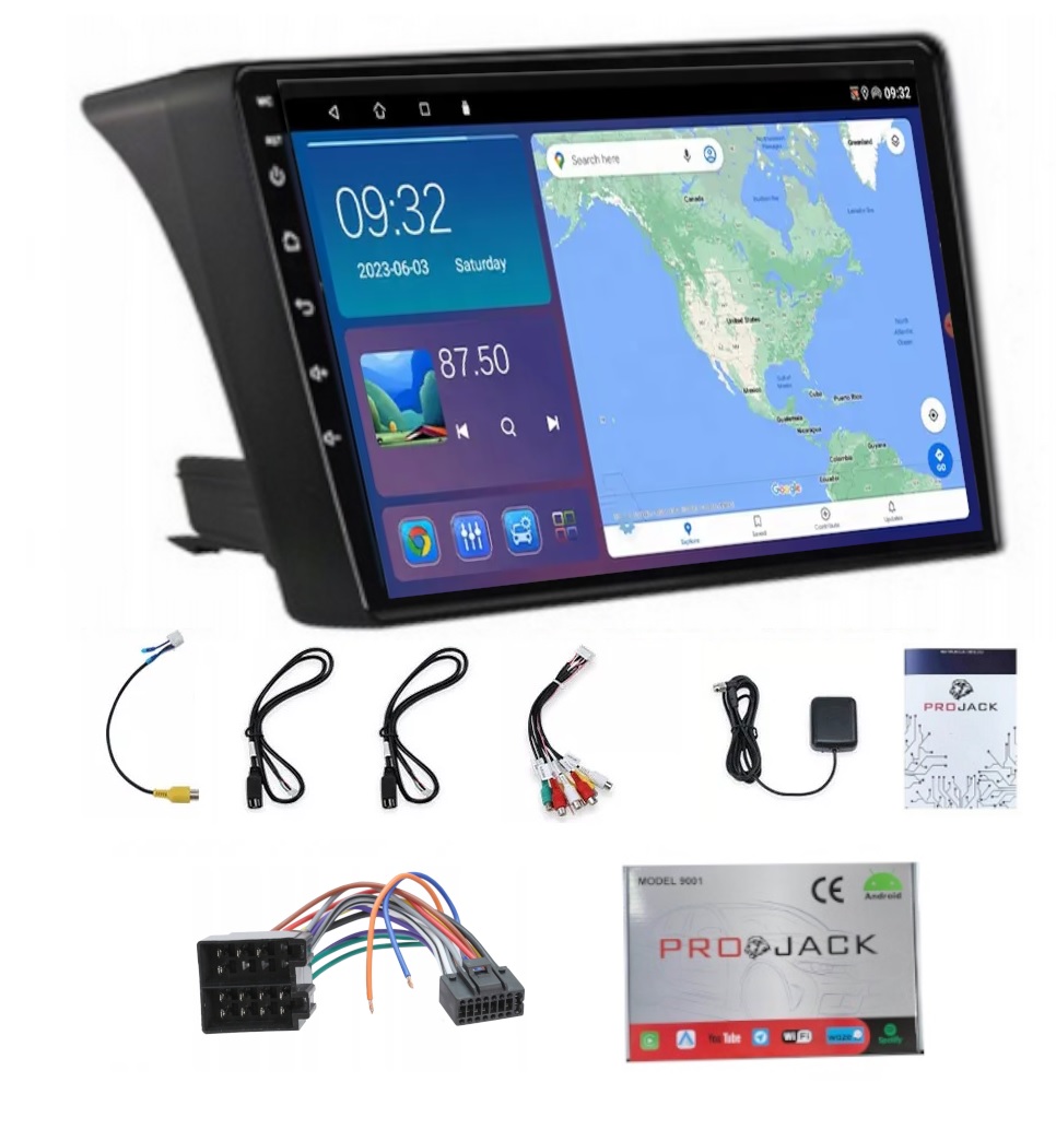 Radio Navigace Gps Android Peugeot Boxer 2006-2015 Wifi Bt Carplay 2/64GB