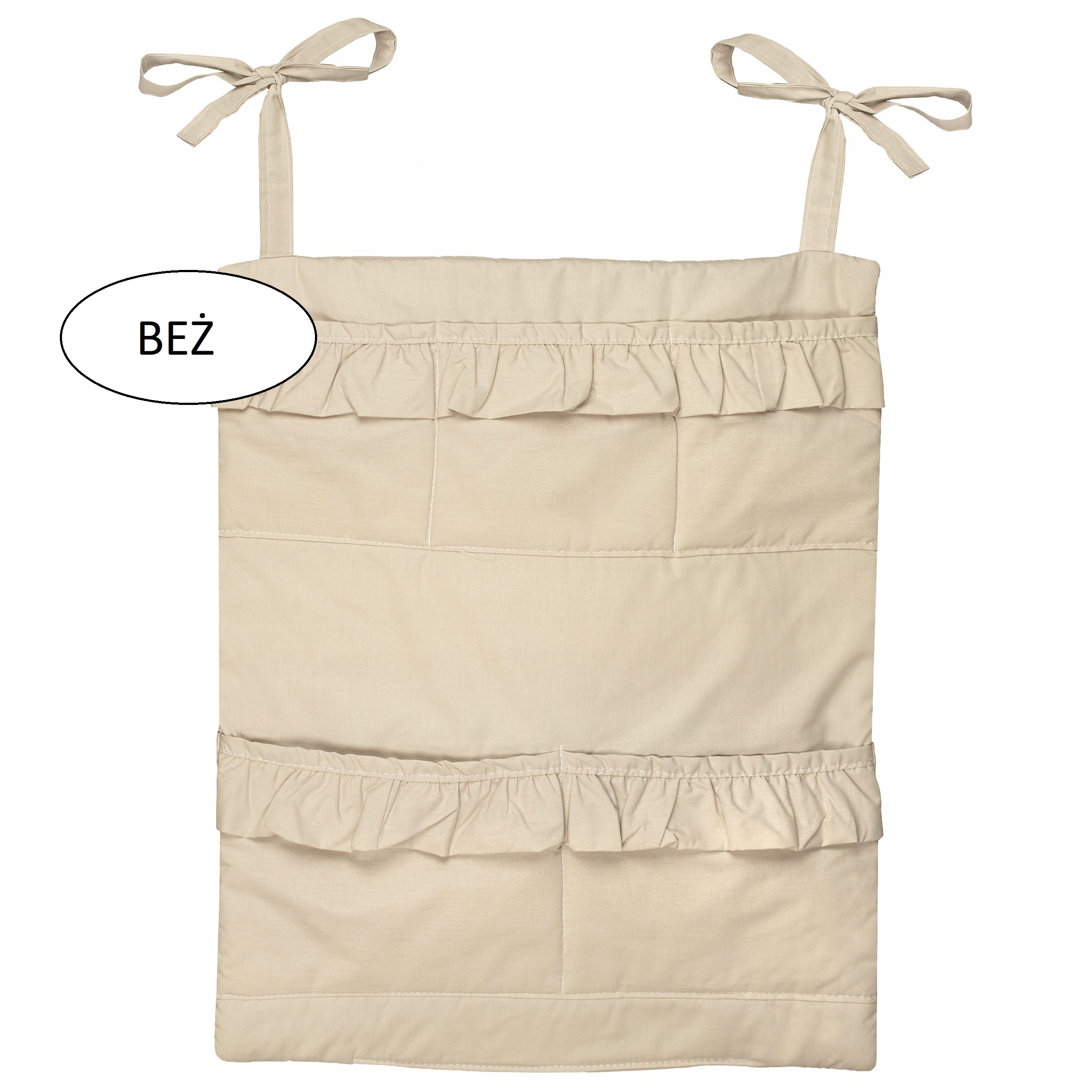 Organizer z falbanką na łóżeczko WYBÓR KOLORÓW Bohater / Bajka brak