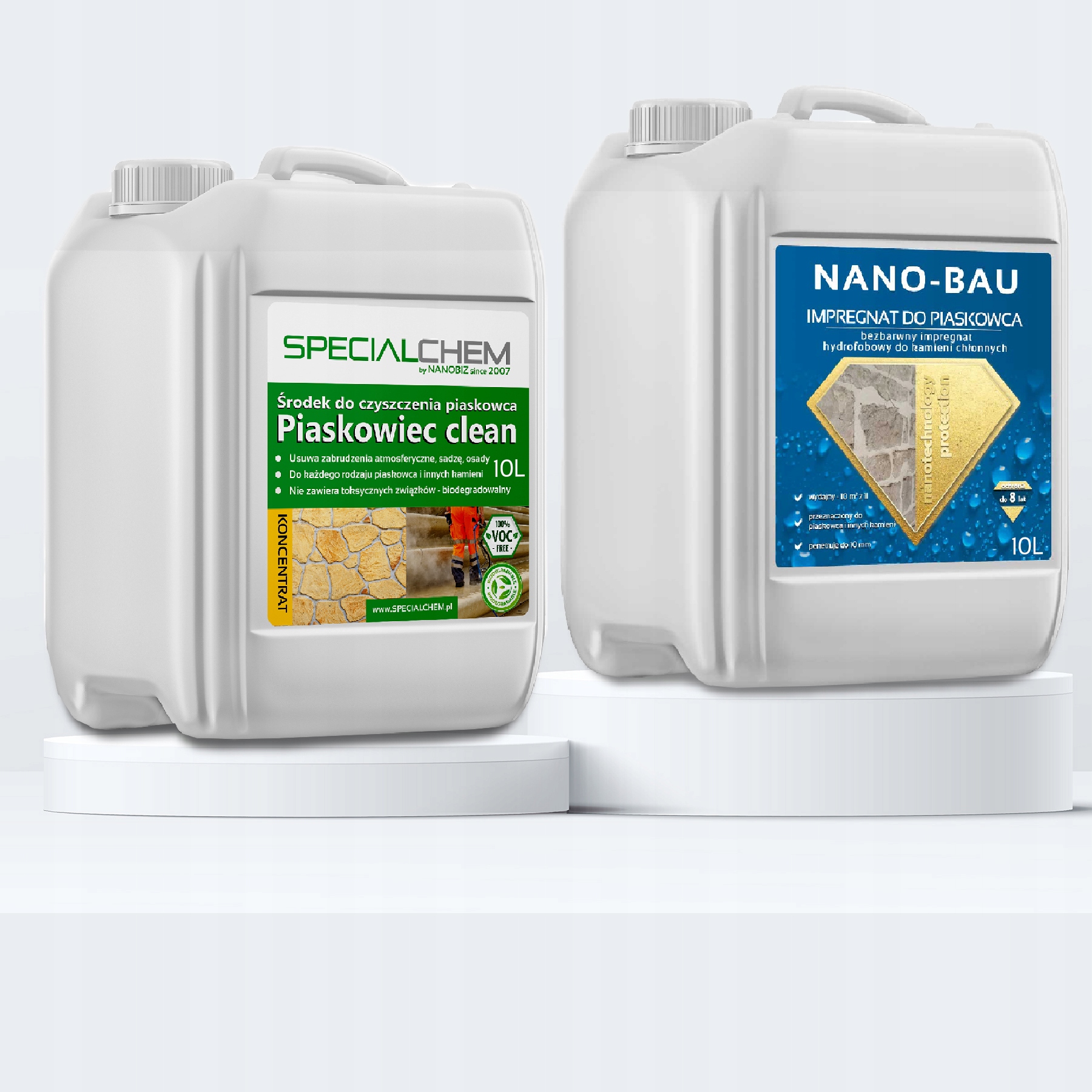 Sada na čištění pískovce impregnace10L 10L