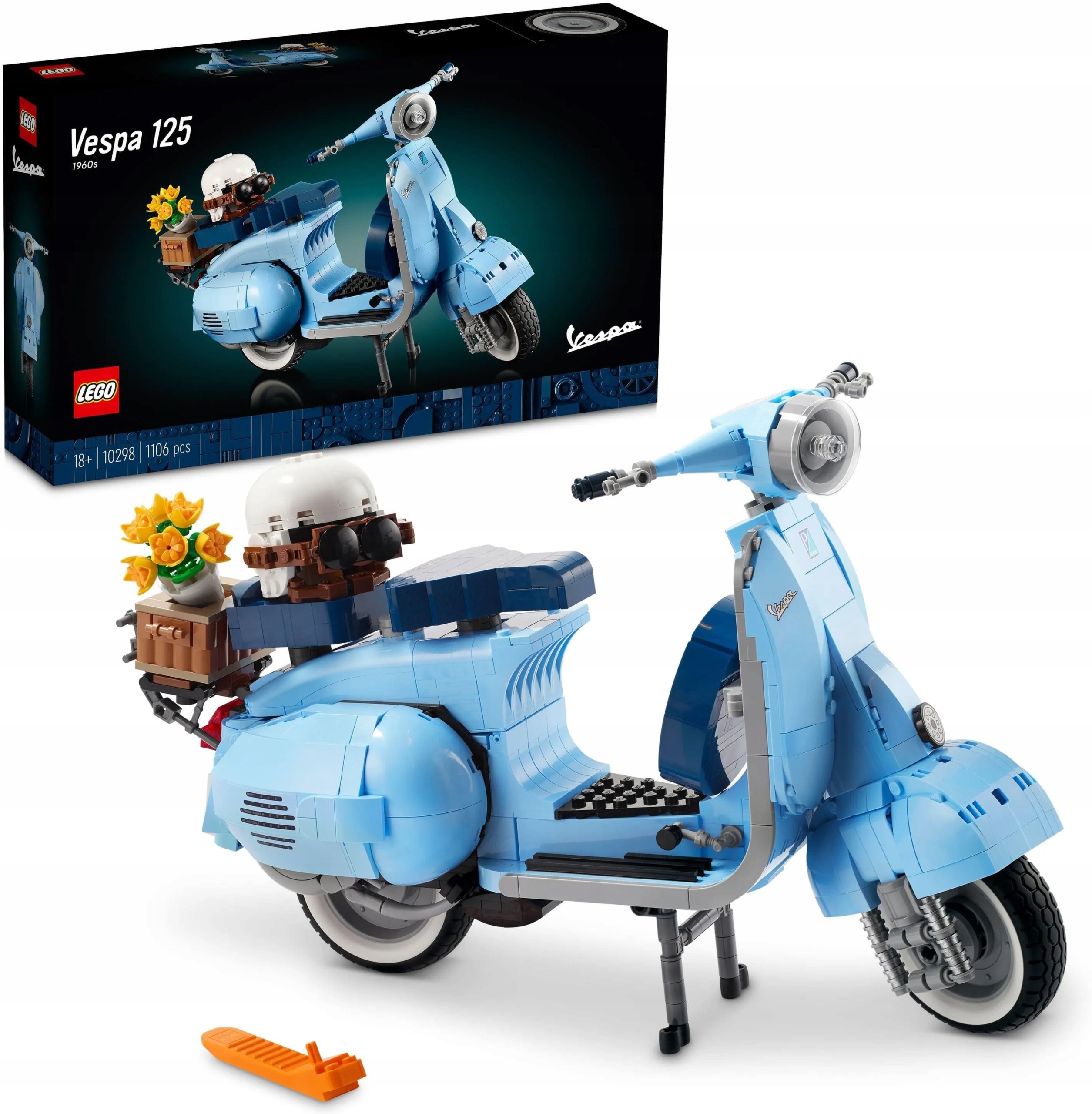 Lego Stavebnice 10298 Skútr Vespa 125