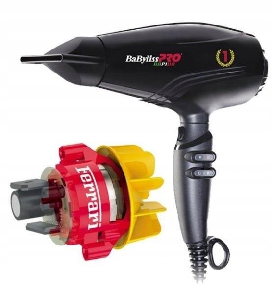 BaByliss Pro Rapido fén motorů Ferrari s ionizací 2200W BAB7000IE