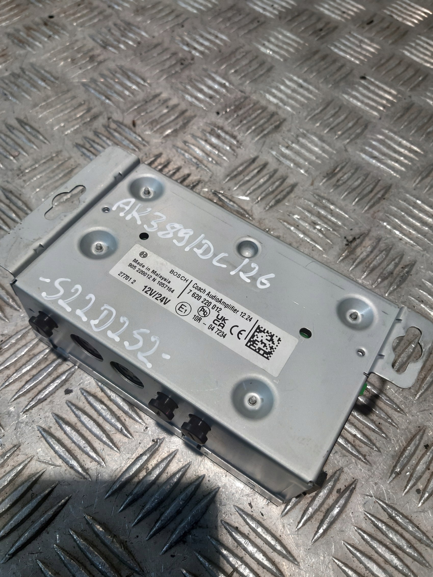 amplifier audio 12.24, 12/24V 7620220012