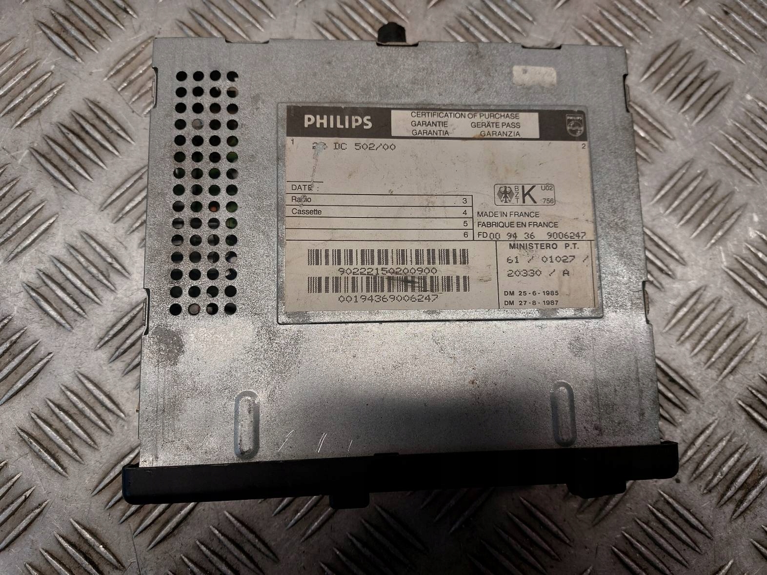 RADIO SAMOCHODOWE KASETY 22DC502/00 DC502 PHILIPS
