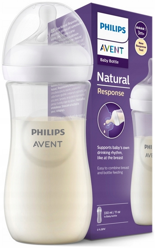 PHILIPS Avent бутылка NATURAL RESPONSE антиколиковая 330ml