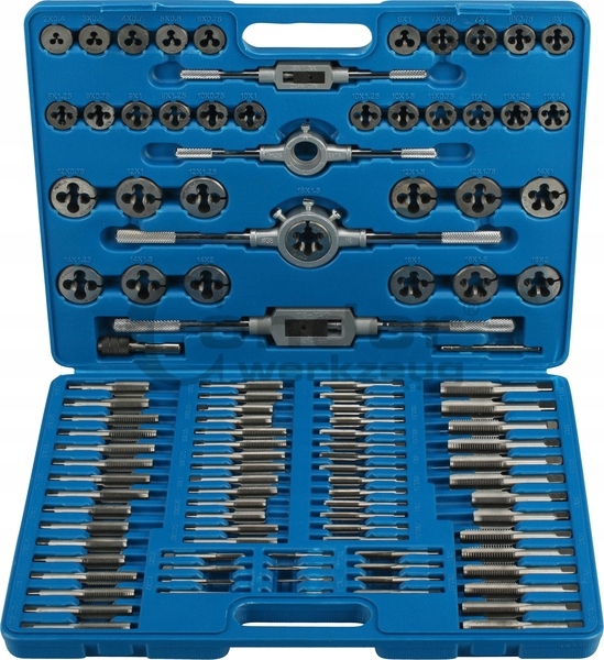 ZESTAW NARZYNEK I GWINTOWNIKÓW METRYCZNYCH M2-M18