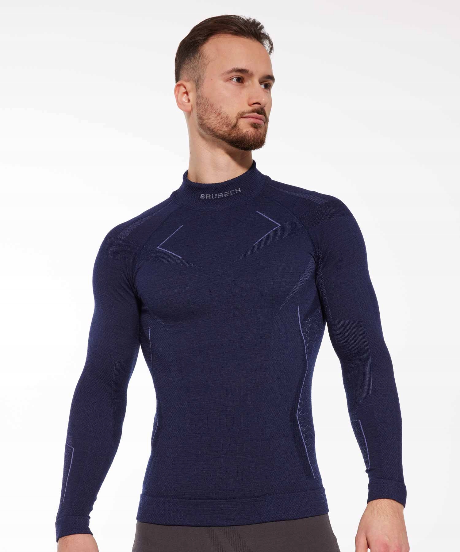 Brubeck Bluza termoaktywna męska Extreme Wool Merino S