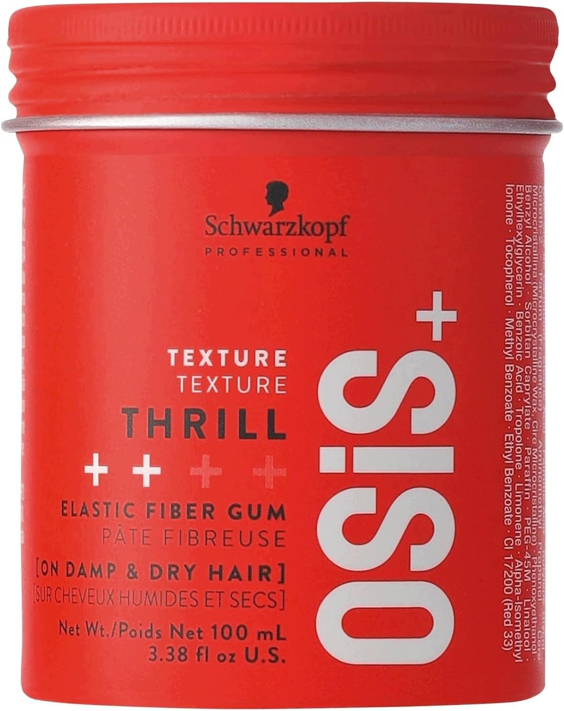 Schwarzkopf OSiS Thrill Fibre Gum wosk do włosów 100 ml mocne trzymanie