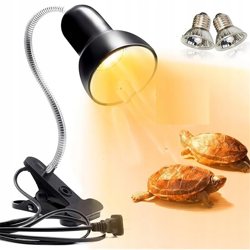Levně Topná lampa pro plazy, topná lampa pro želvy, topná lampa
