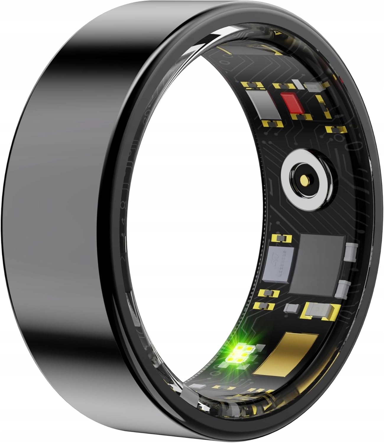 Inteligentny pierścień monitor snu tętno aktywność wodoodporny Bluetooth zd