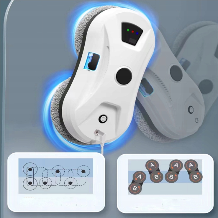 ROBOT MYJĄCY SZYBY OKNA LUSTRA GLAZURY INTELIGENTY AUTOMATYCZNE MYCIE SZYB Typ akumulatora litowo-jonowy