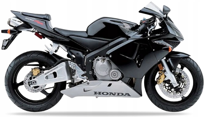 Samolepky Na Motocykl Juula Pro Honda Cbr 600 Rr 2003-2004 Černé NH1