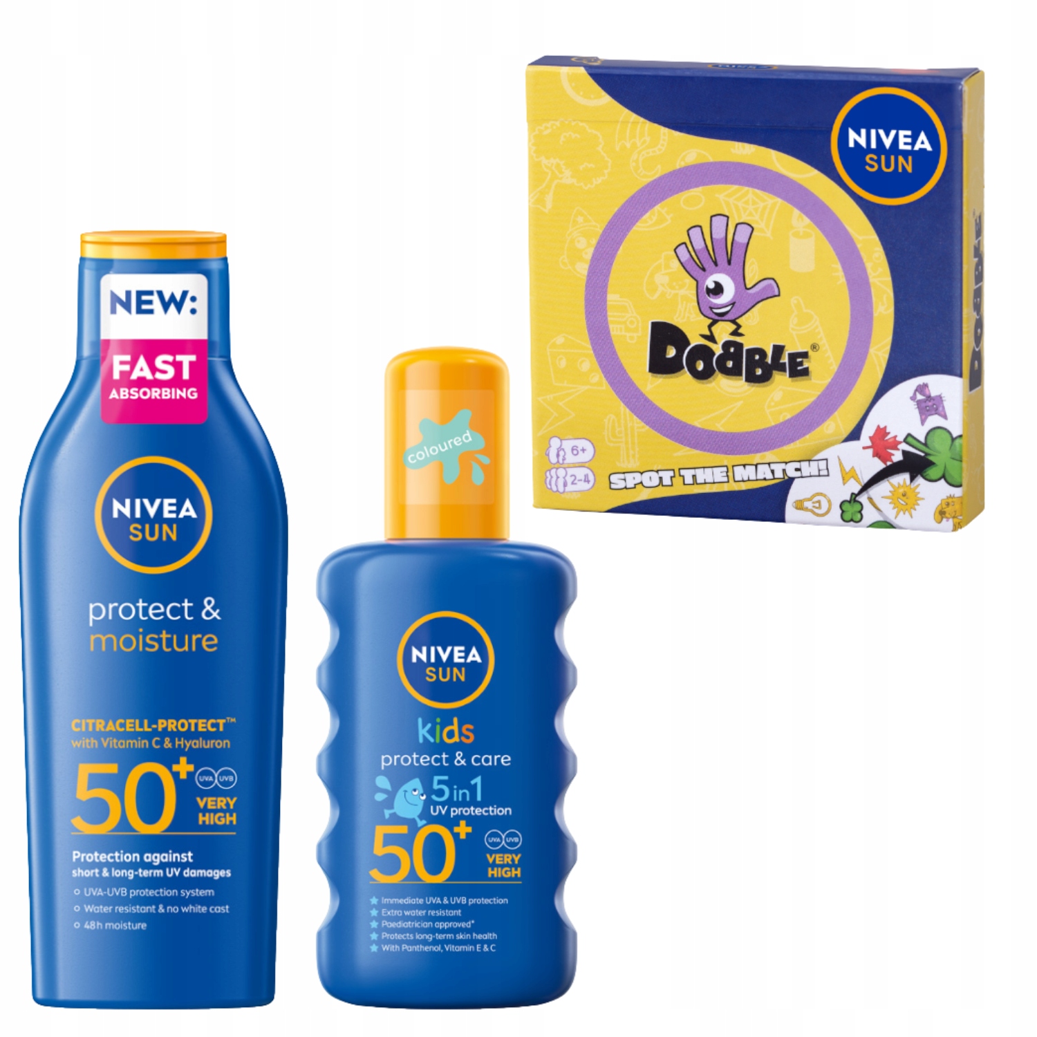 Nivea Sun Balsam przeciwsłoneczny SPF50 200ml Spray dla dzieci Dooble