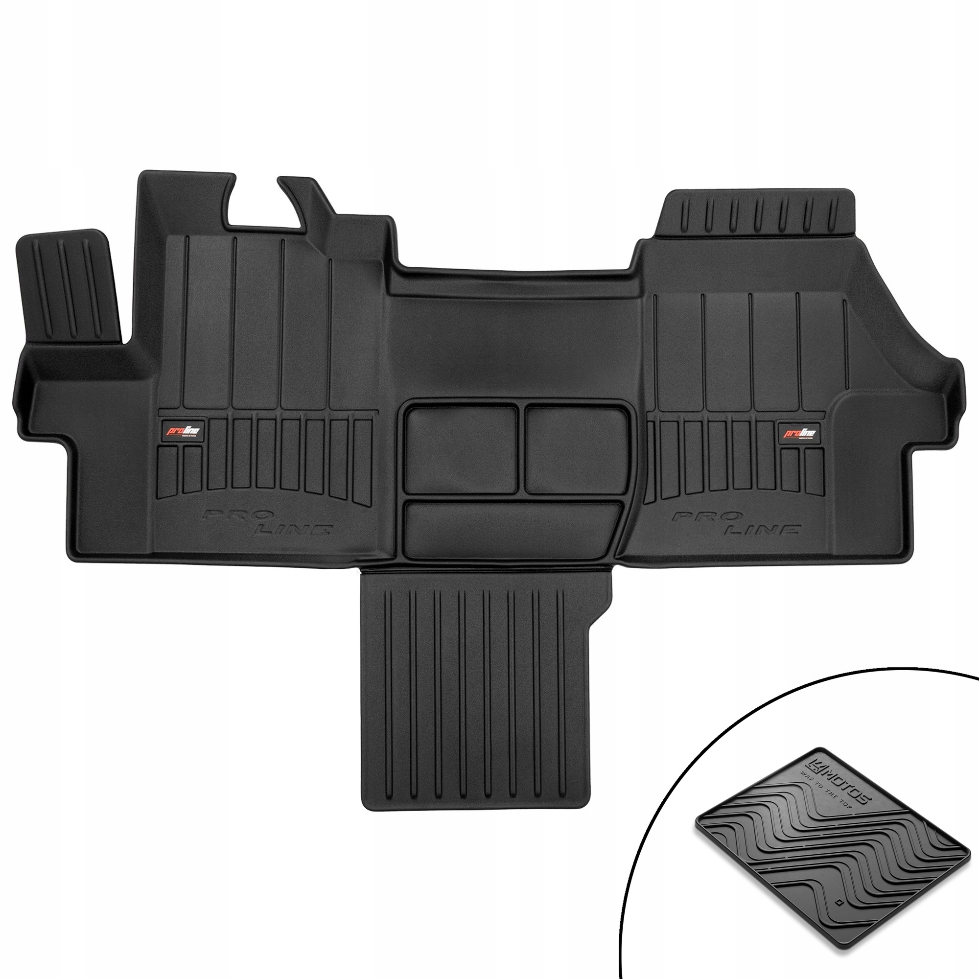 3D gumové koberce Citroen Jumper II 2006-2016 rohož bonus