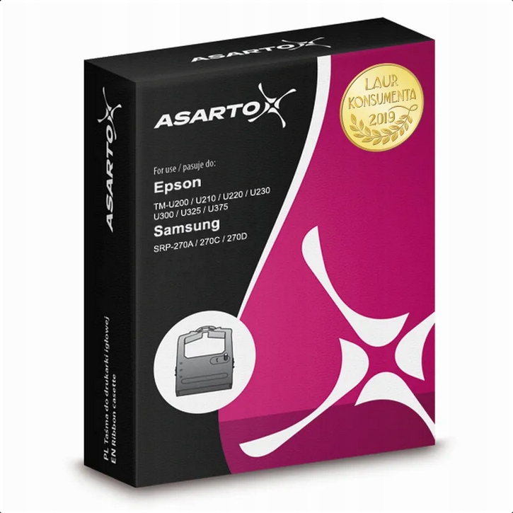 Taśma Asarto do Epson ERC28 ERC28 black