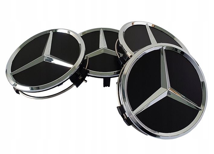 DEKLE DEKIELKI ZAŚLEPKI FELG KAPSLE MERCEDES 75MM