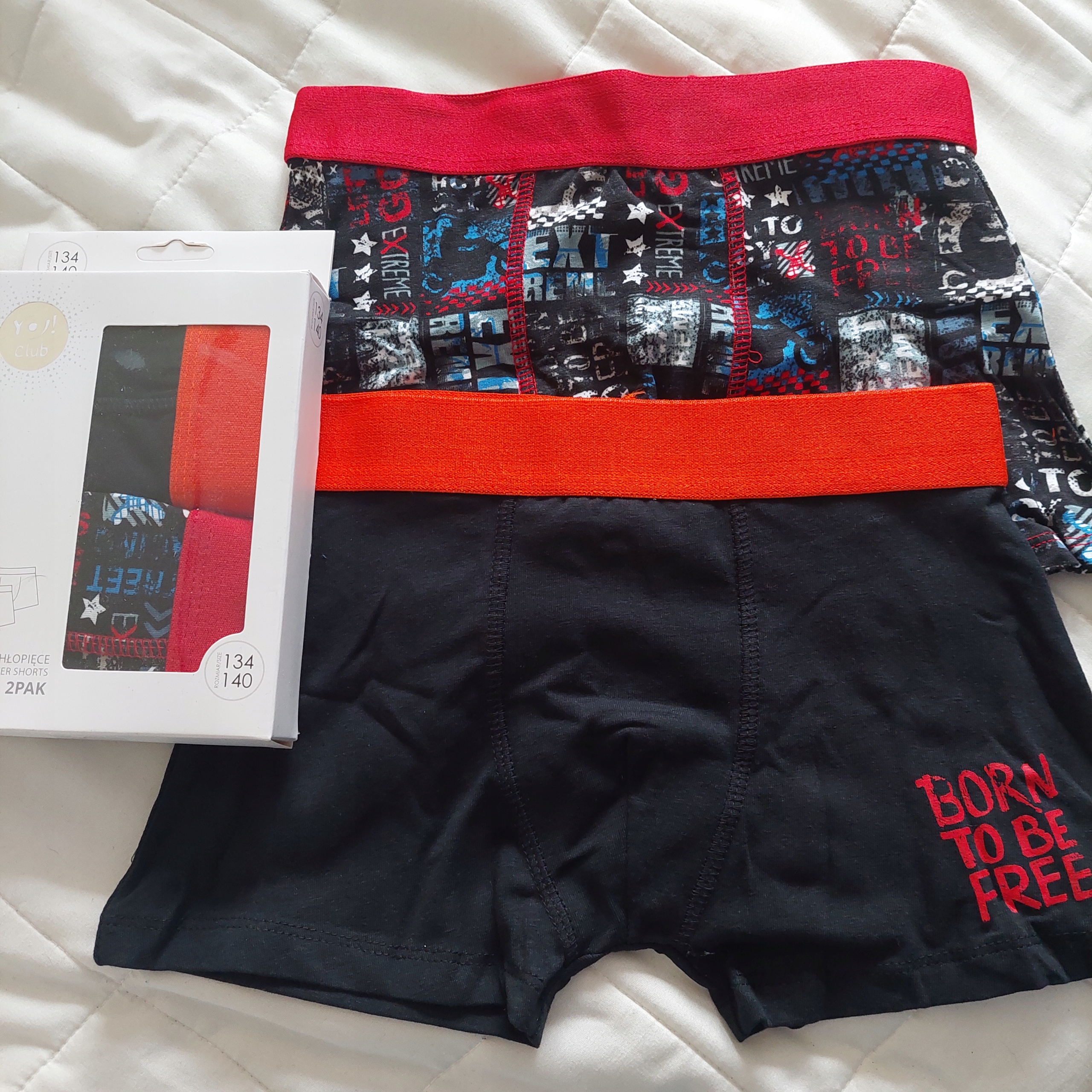 

2pak majtki bokserki Yo BMB-0010 roz 134/140